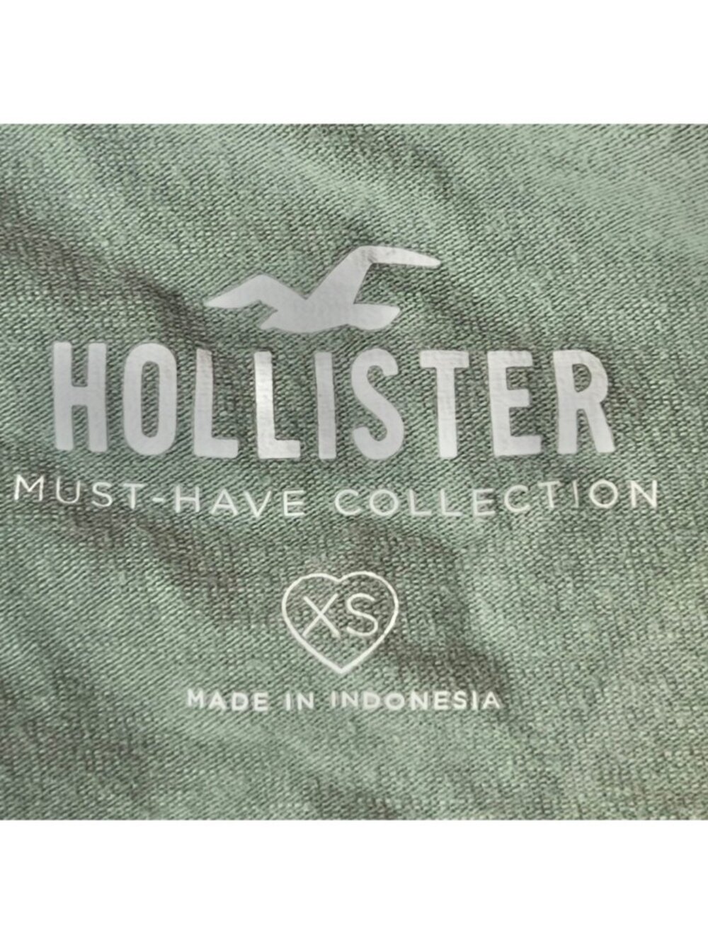 Hollister Womens Light Green Halter Top With Gathered Sides Cotton Knit XS - Picture 5 of 10